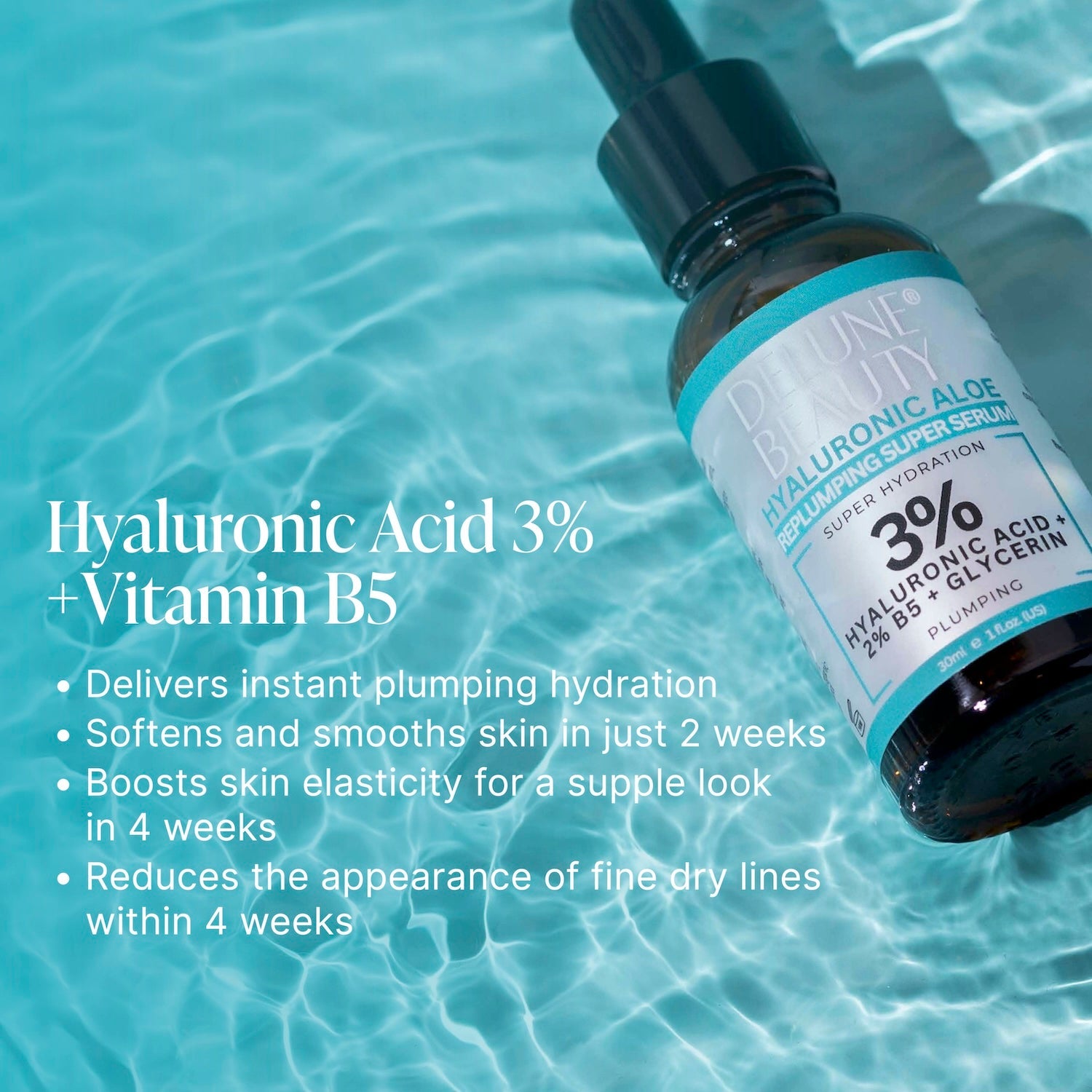 3% Hyaluronic Aloe B5 Face Serum